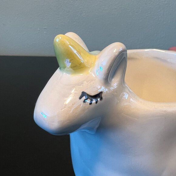 Tag UNICORN Pearl Iridescent YOU ARE UNIQUE Ceramic Cup / Mug / Planter - Picture 13 of 13